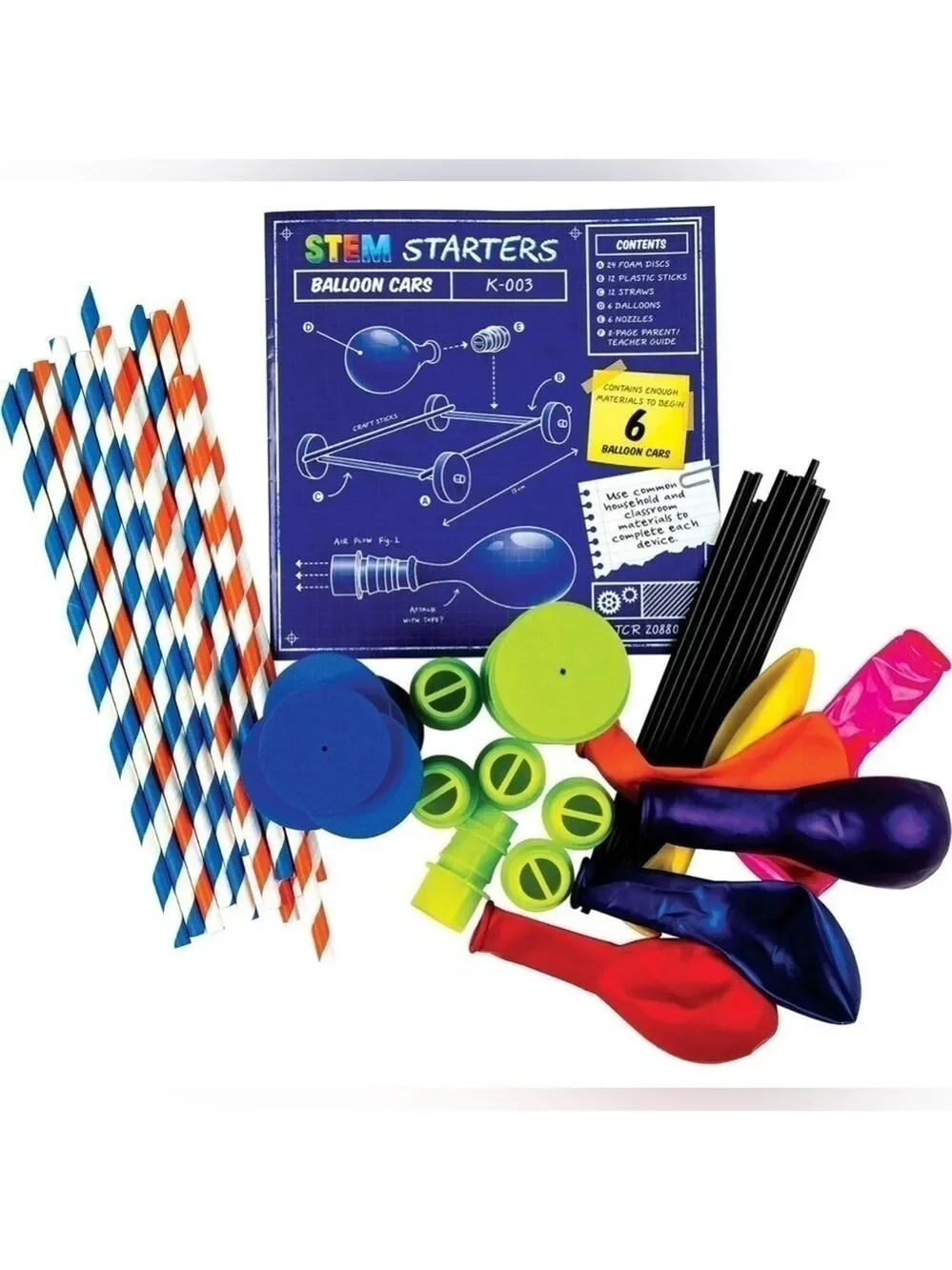 Teacher Created Resources STEM Starters: Balloon Cars